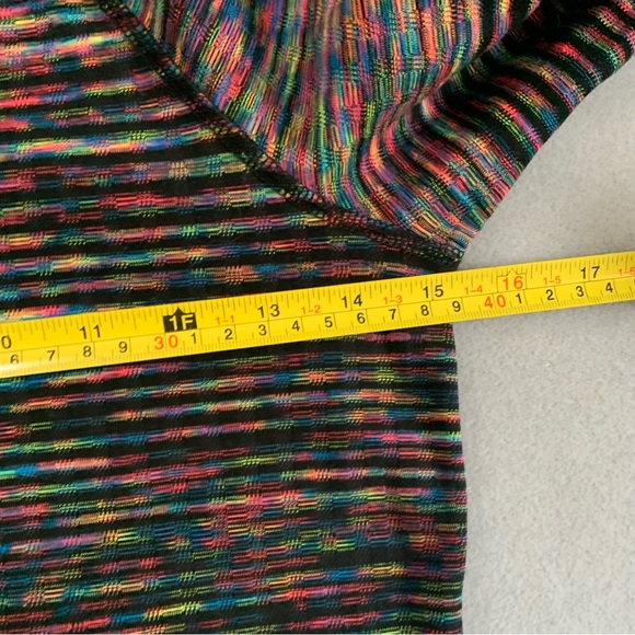 Nike Pro Hyperwarm Long Sleeve Turtleneck Training Workout Rainbow - Picture 8 of 10